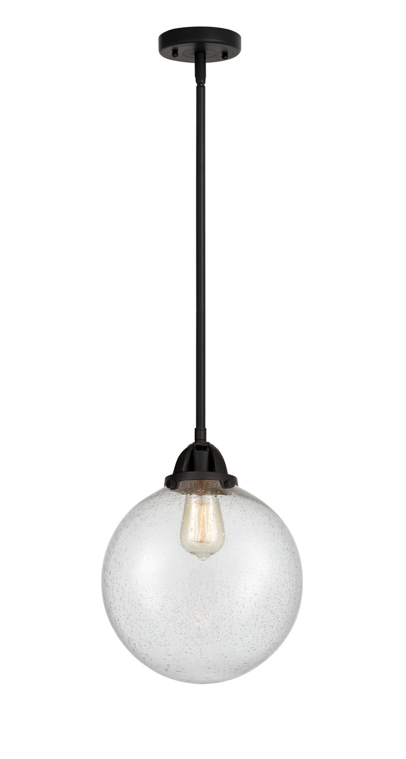 Innovations - 288-1S-BK-G204-10 - One Light Mini Pendant - Nouveau 2 - Matte Black