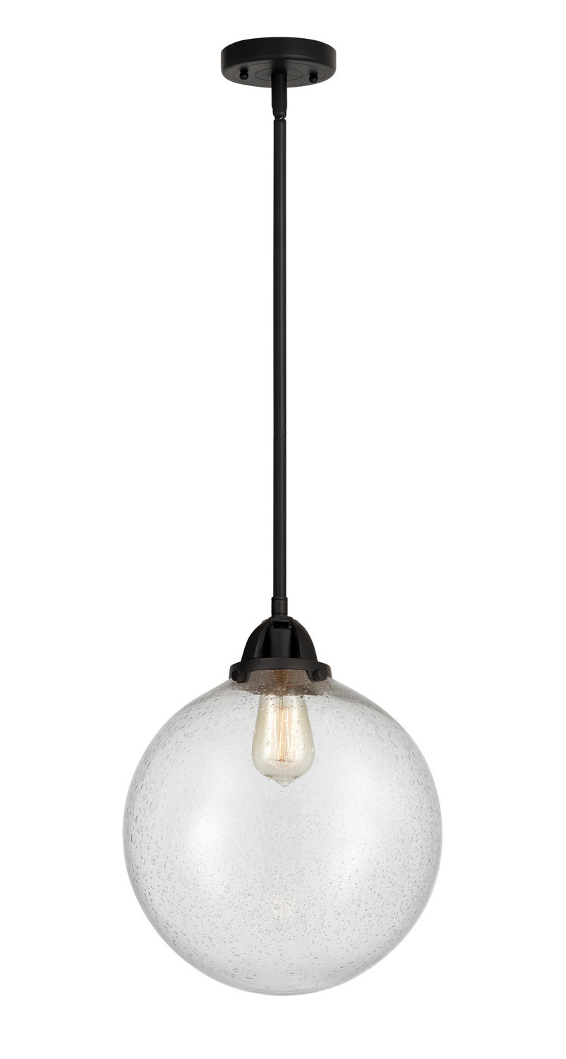 Innovations - 288-1S-BK-G204-12 - One Light Mini Pendant - Nouveau 2 - Matte Black