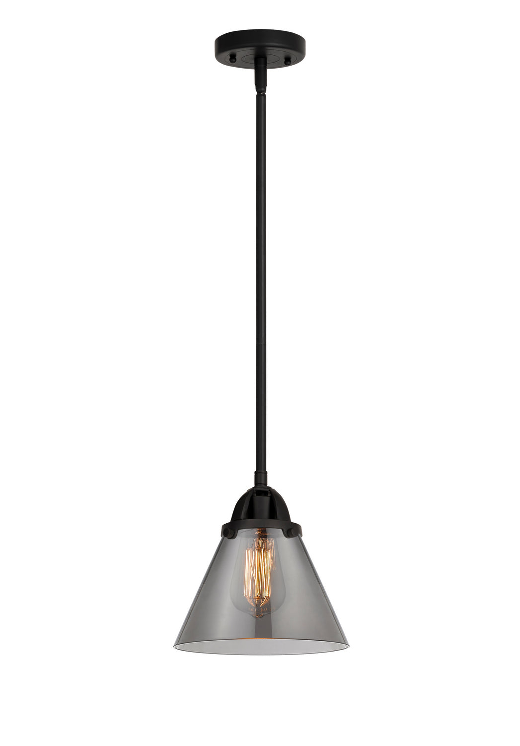Innovations - 288-1S-BK-G43 - One Light Mini Pendant - Nouveau 2 - Matte Black