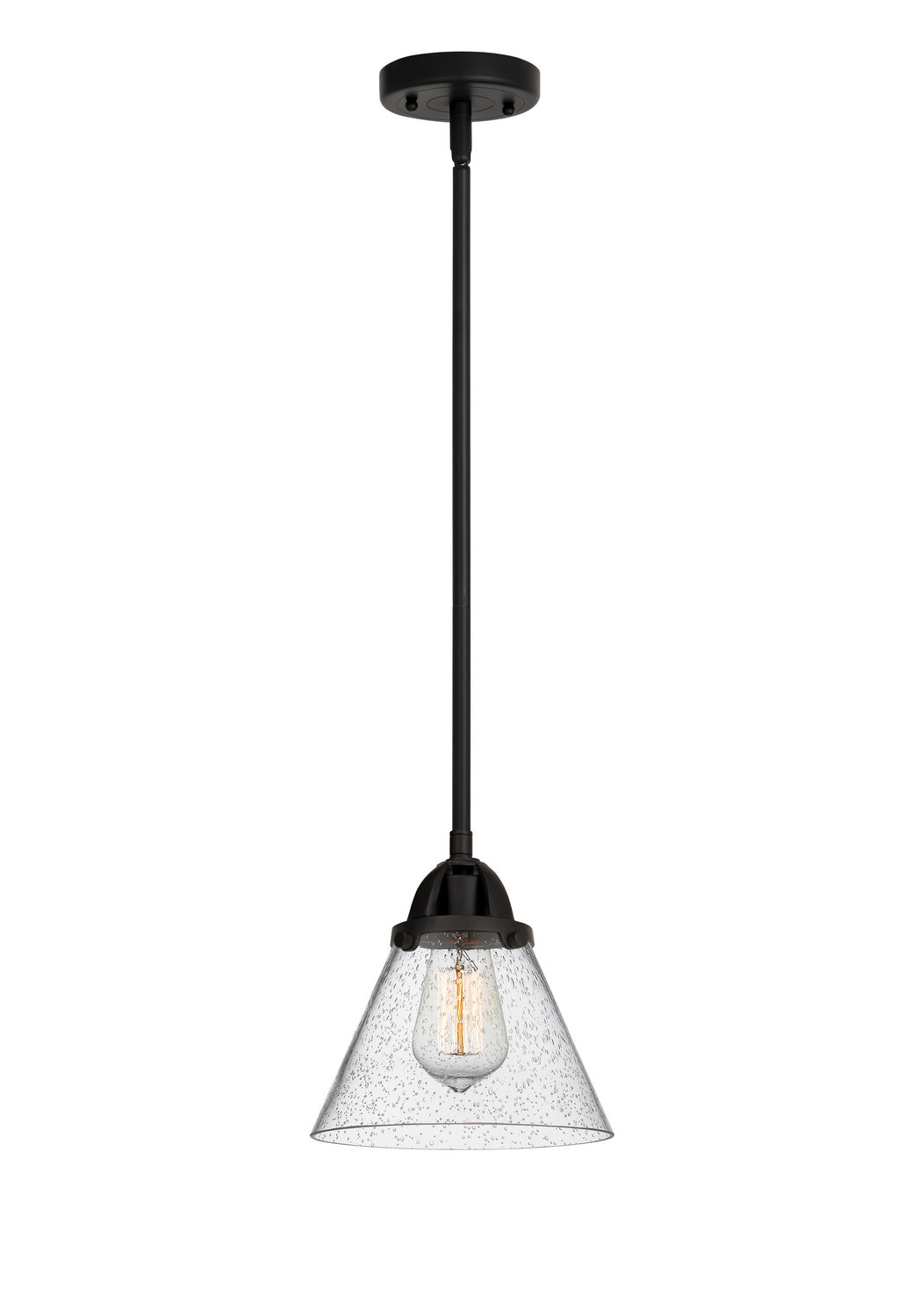 Innovations - 288-1S-BK-G44 - One Light Mini Pendant - Nouveau 2 - Matte Black