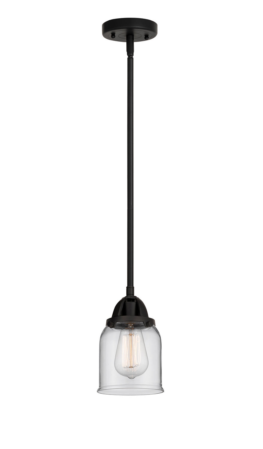 Innovations - 288-1S-BK-G52 - One Light Mini Pendant - Nouveau 2 - Matte Black
