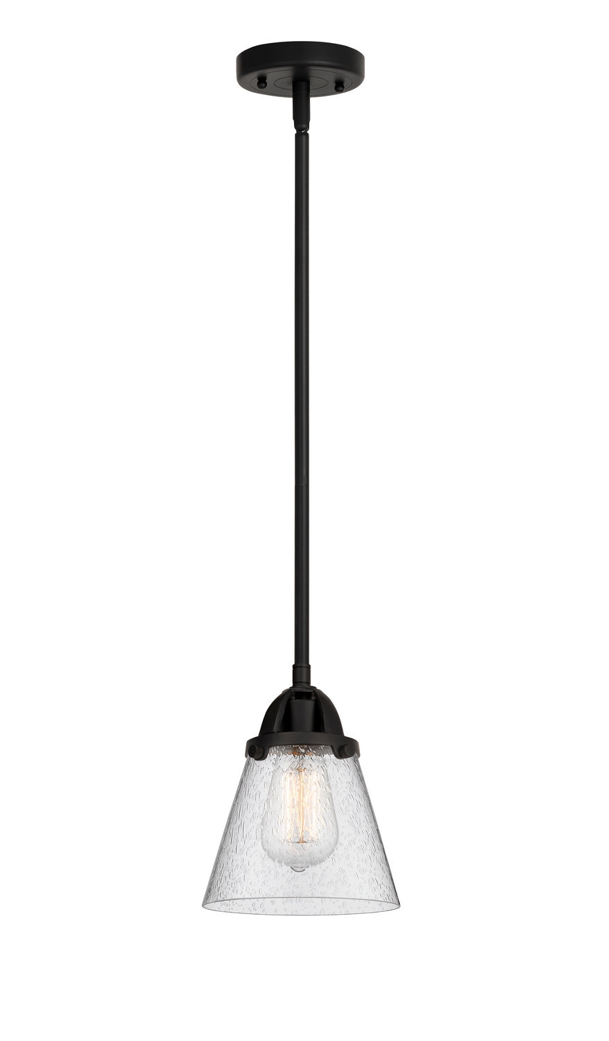 Innovations - 288-1S-BK-G64 - One Light Mini Pendant - Nouveau 2 - Matte Black