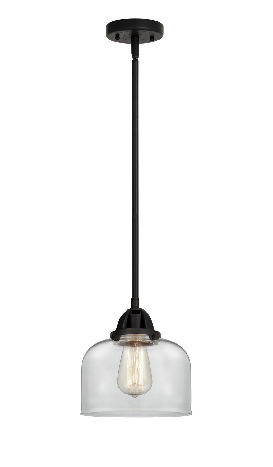 Innovations - 288-1S-BK-G72 - One Light Mini Pendant - Nouveau 2 - Matte Black