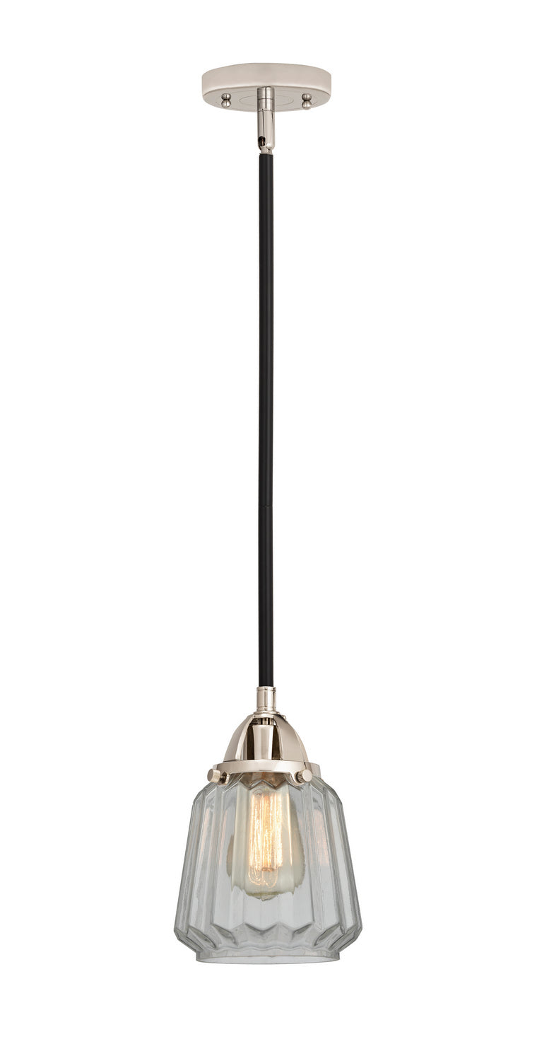 Innovations - 288-1S-BPN-G142 - One Light Mini Pendant - Nouveau 2 - Black Polished Nickel