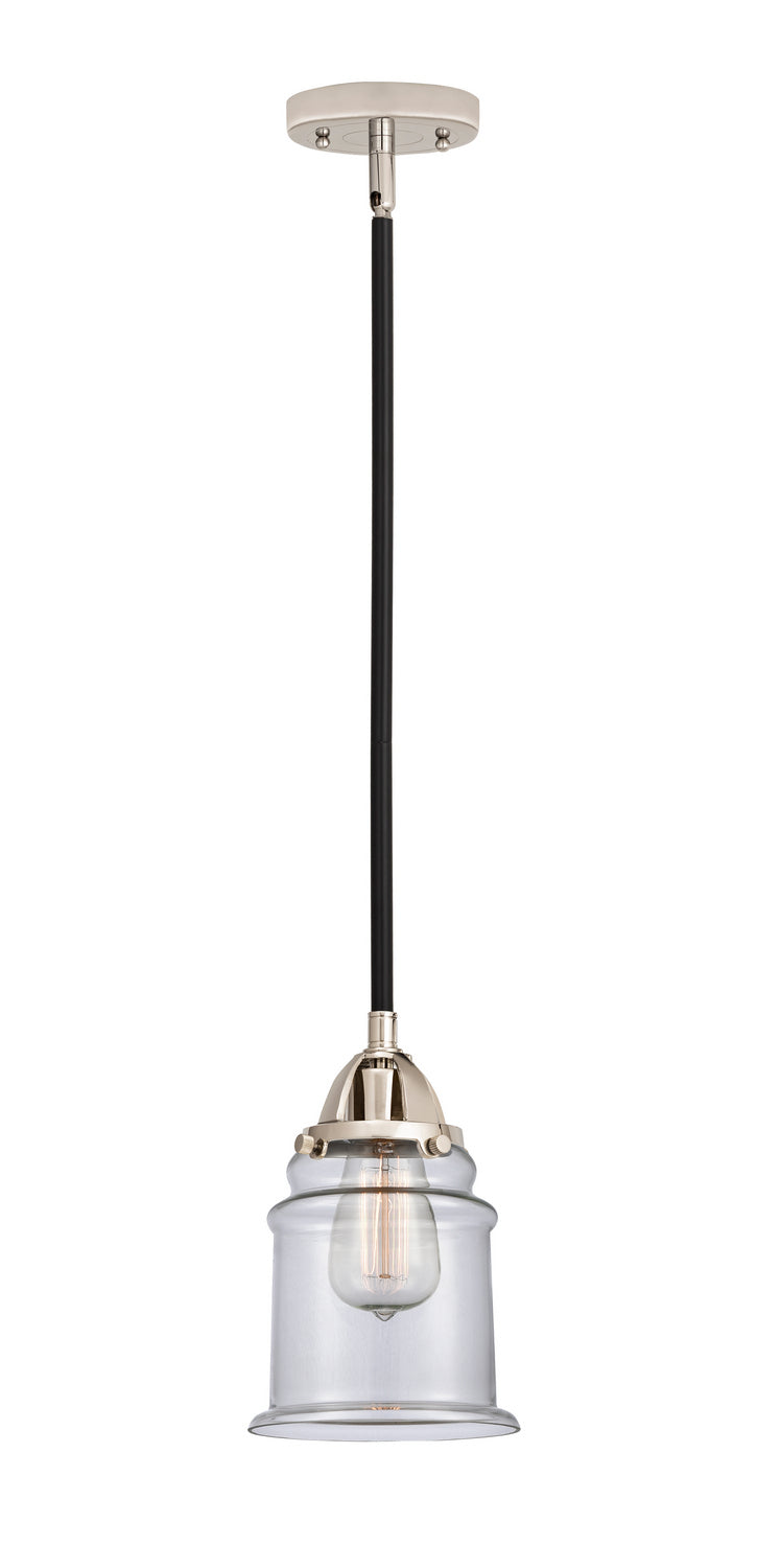Innovations - 288-1S-BPN-G182 - One Light Mini Pendant - Nouveau 2 - Black Polished Nickel