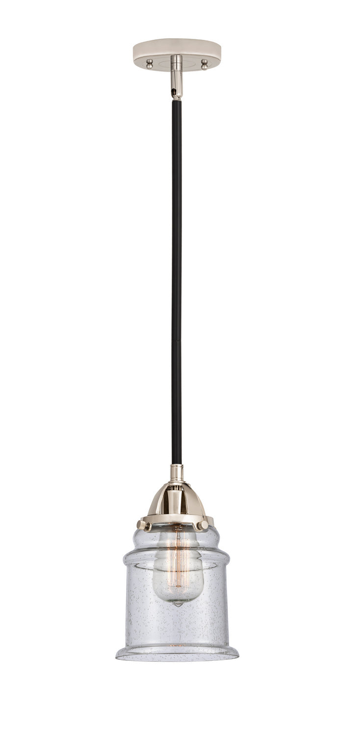 Innovations - 288-1S-BPN-G184 - One Light Mini Pendant - Nouveau 2 - Black Polished Nickel