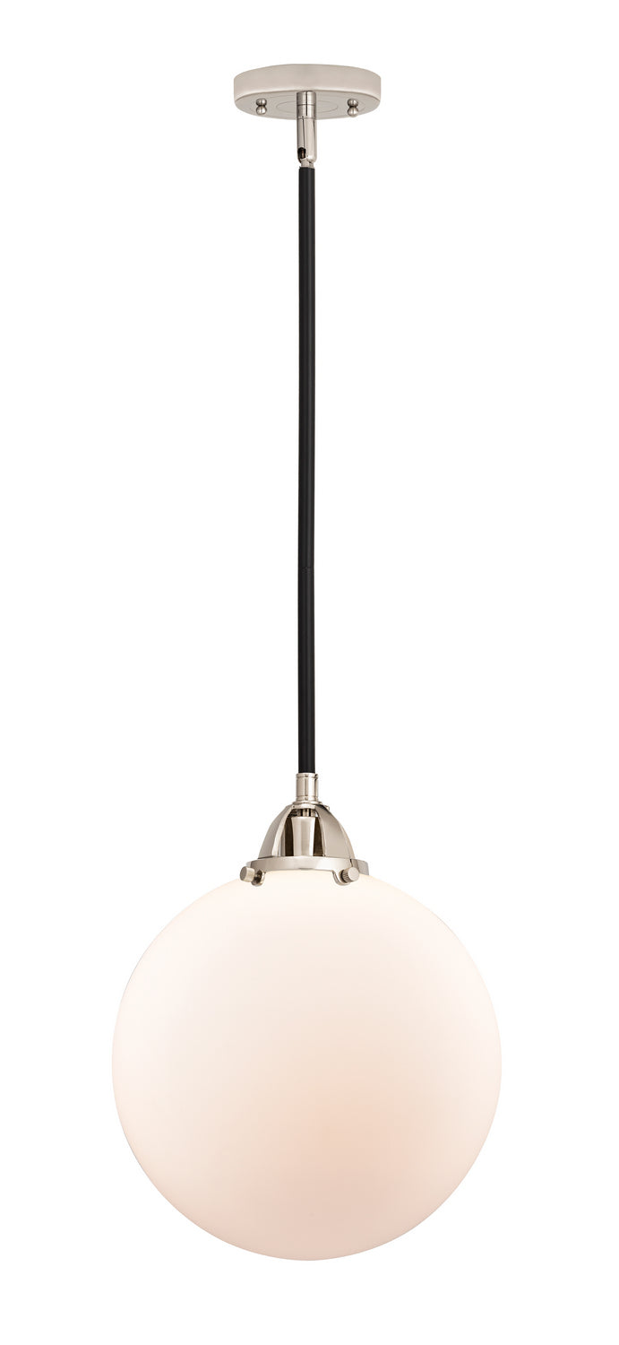 Innovations - 288-1S-BPN-G201-12 - One Light Mini Pendant - Nouveau 2 - Black Polished Nickel