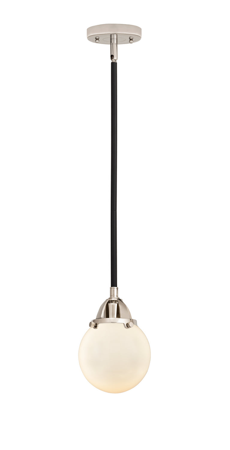 Innovations - 288-1S-BPN-G201-6 - One Light Mini Pendant - Nouveau 2 - Black Polished Nickel
