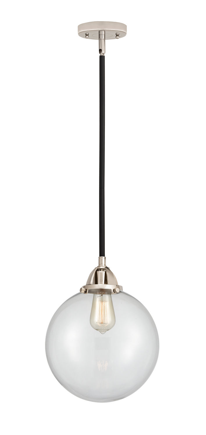 Innovations - 288-1S-BPN-G202-10 - One Light Mini Pendant - Nouveau 2 - Black Polished Nickel