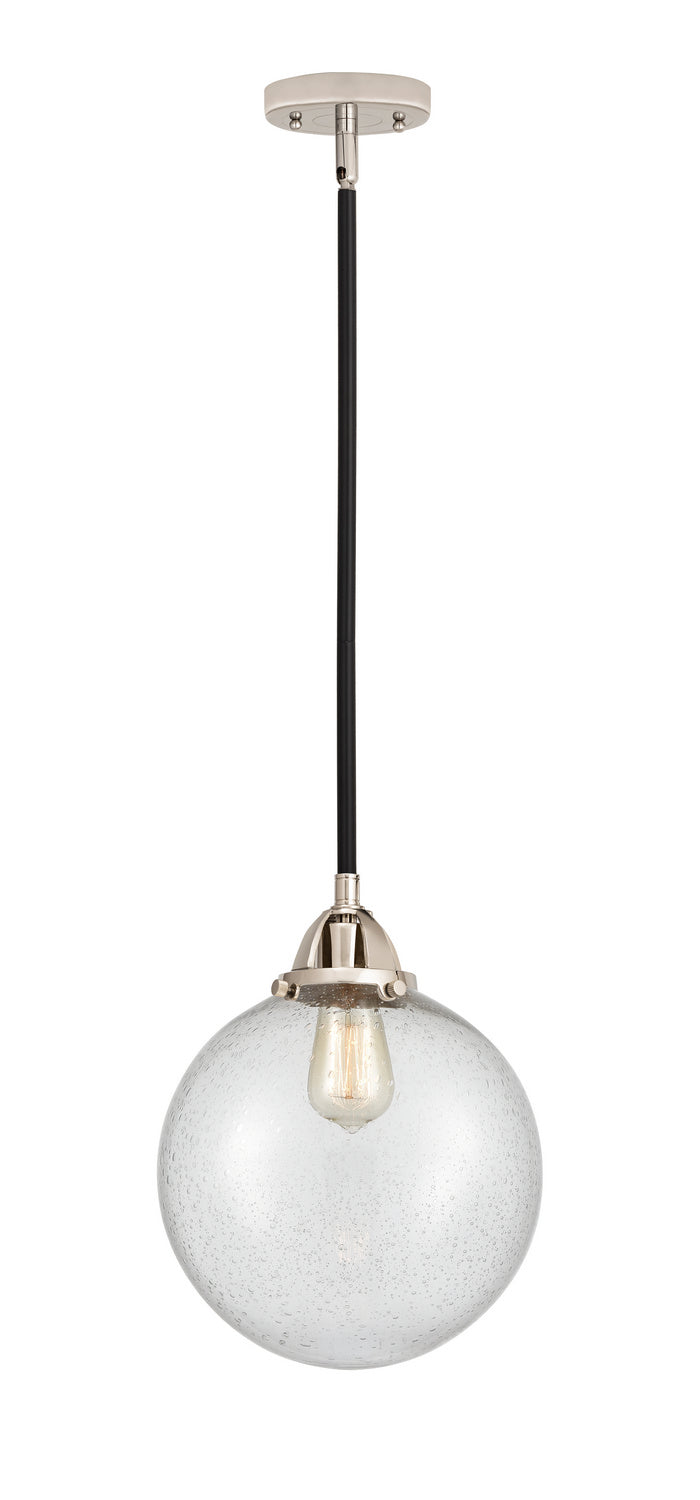 Innovations - 288-1S-BPN-G204-10 - One Light Mini Pendant - Nouveau 2 - Black Polished Nickel