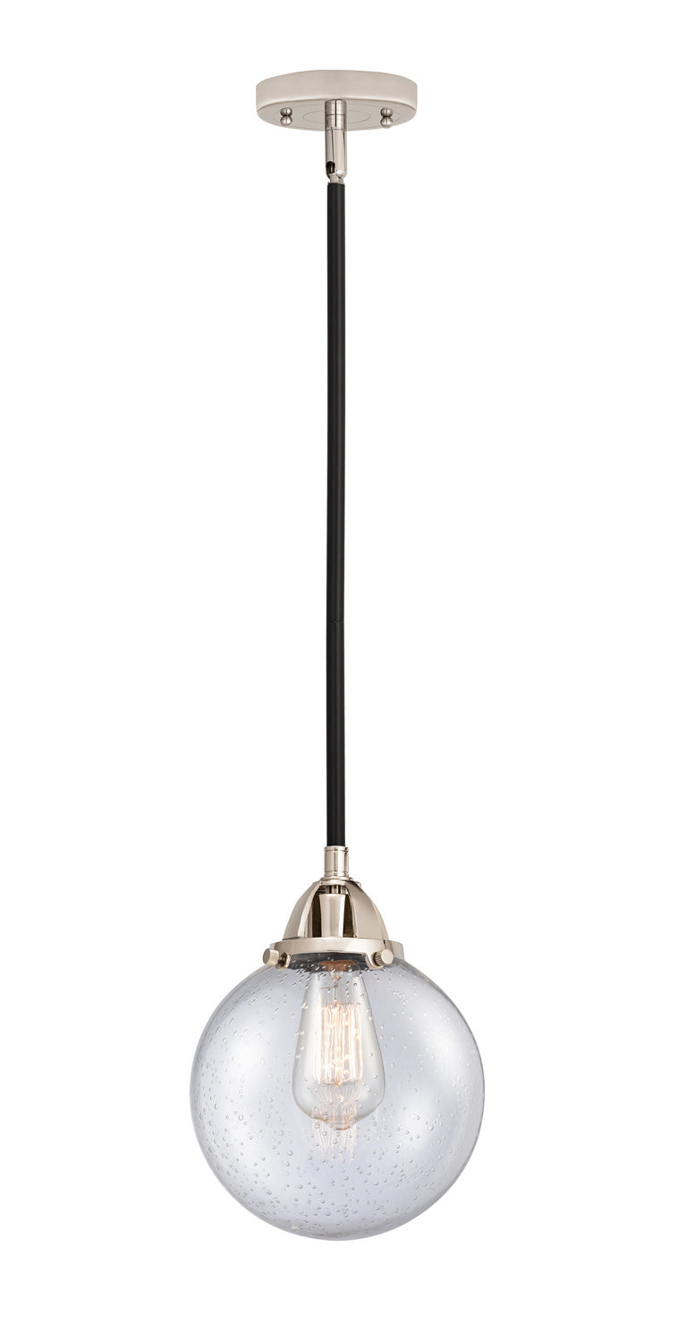 Innovations - 288-1S-BPN-G204-8 - One Light Mini Pendant - Nouveau 2 - Black Polished Nickel