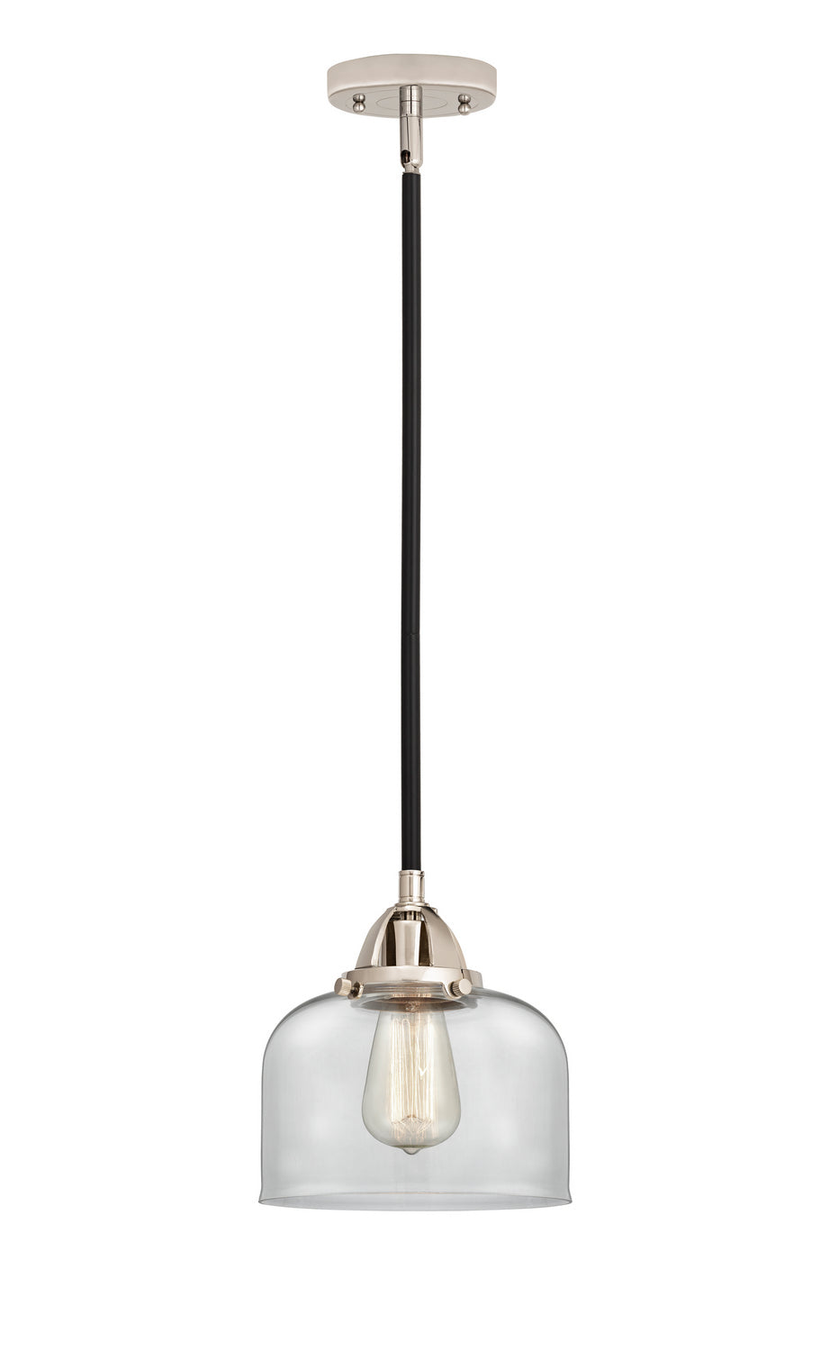 Innovations - 288-1S-BPN-G72 - One Light Mini Pendant - Nouveau 2 - Black Polished Nickel