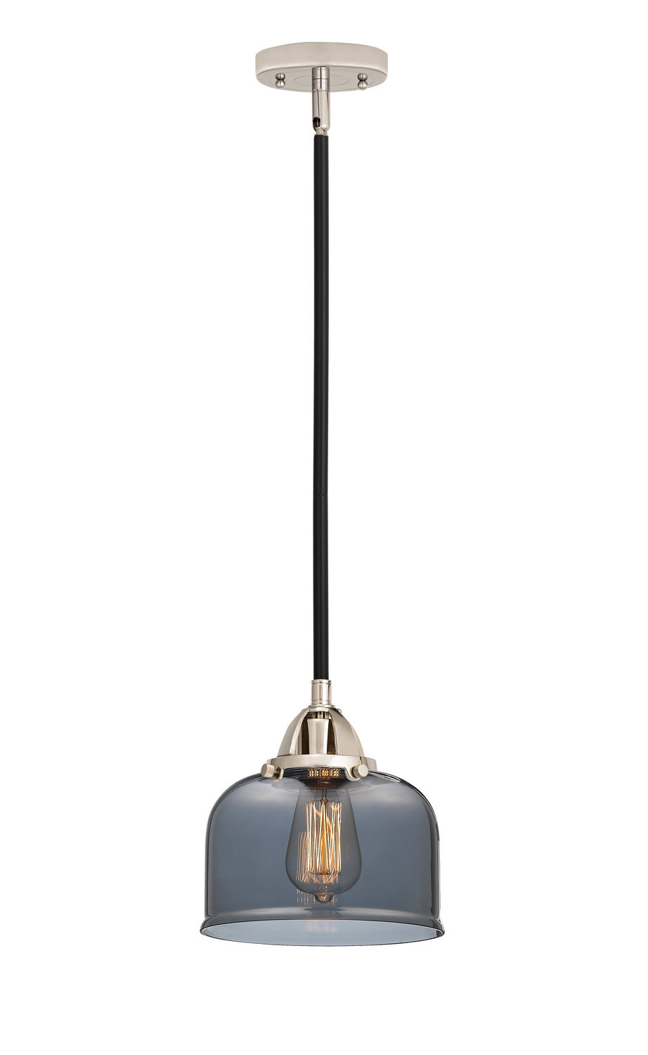 Innovations - 288-1S-BPN-G73 - One Light Mini Pendant - Nouveau 2 - Black Polished Nickel