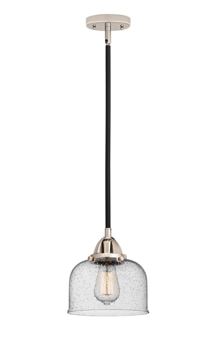 Innovations - 288-1S-BPN-G74 - One Light Mini Pendant - Nouveau 2 - Black Polished Nickel