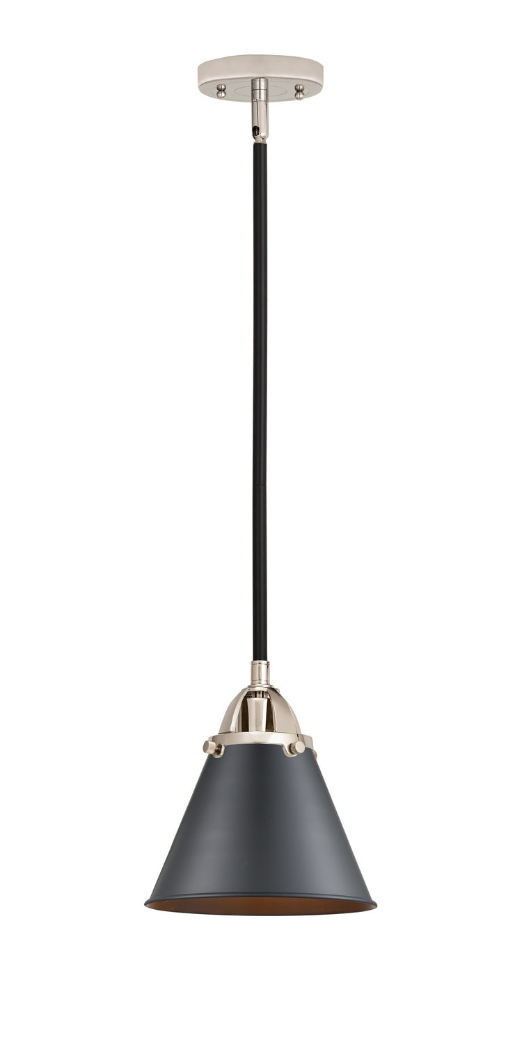 Innovations - 288-1S-BPN-M13-BK - One Light Mini Pendant - Nouveau 2 - Black Polished Nickel
