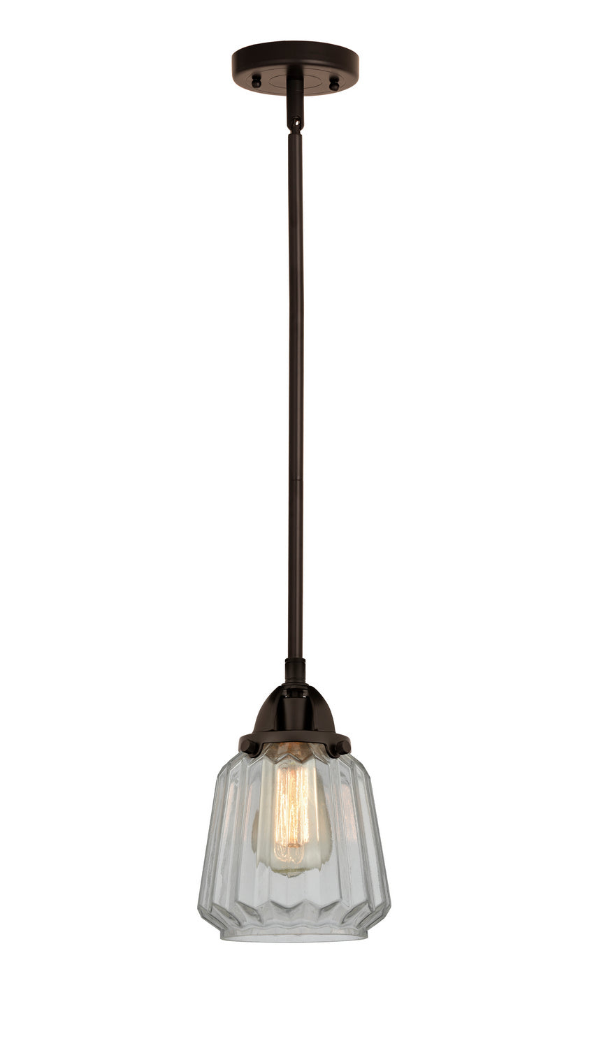 Innovations - 288-1S-OB-G142 - One Light Mini Pendant - Nouveau 2 - Oil Rubbed Bronze