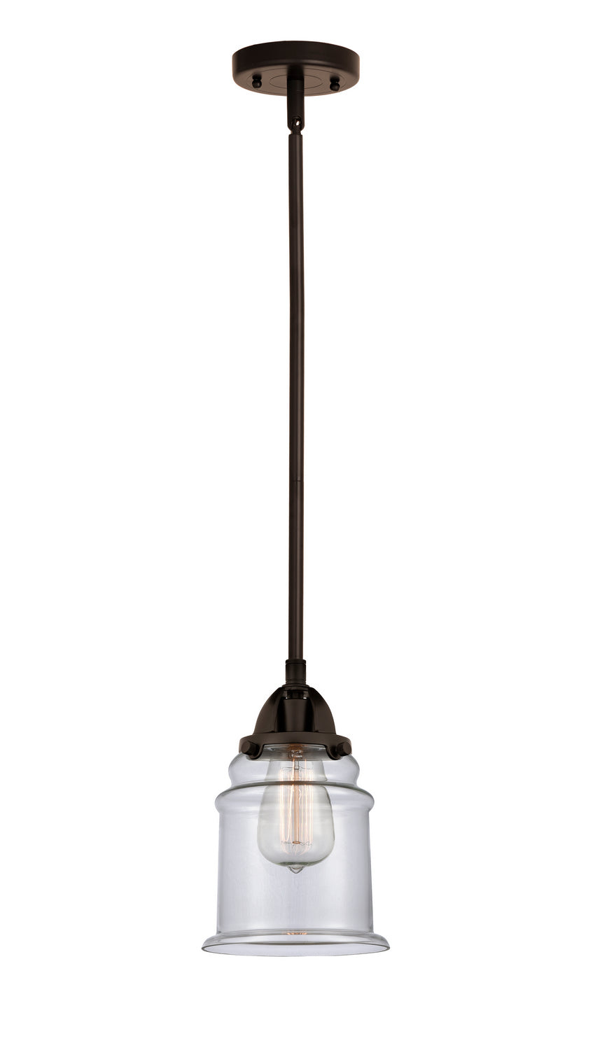 Innovations - 288-1S-OB-G182 - One Light Mini Pendant - Nouveau 2 - Oil Rubbed Bronze