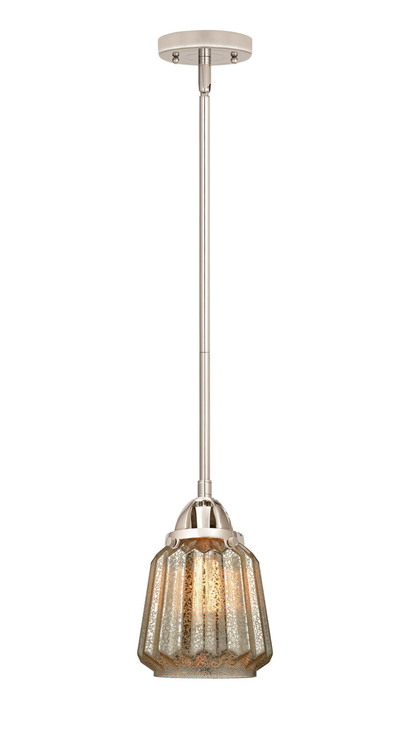 Innovations - 288-1S-PN-G146 - One Light Mini Pendant - Nouveau 2 - Polished Nickel