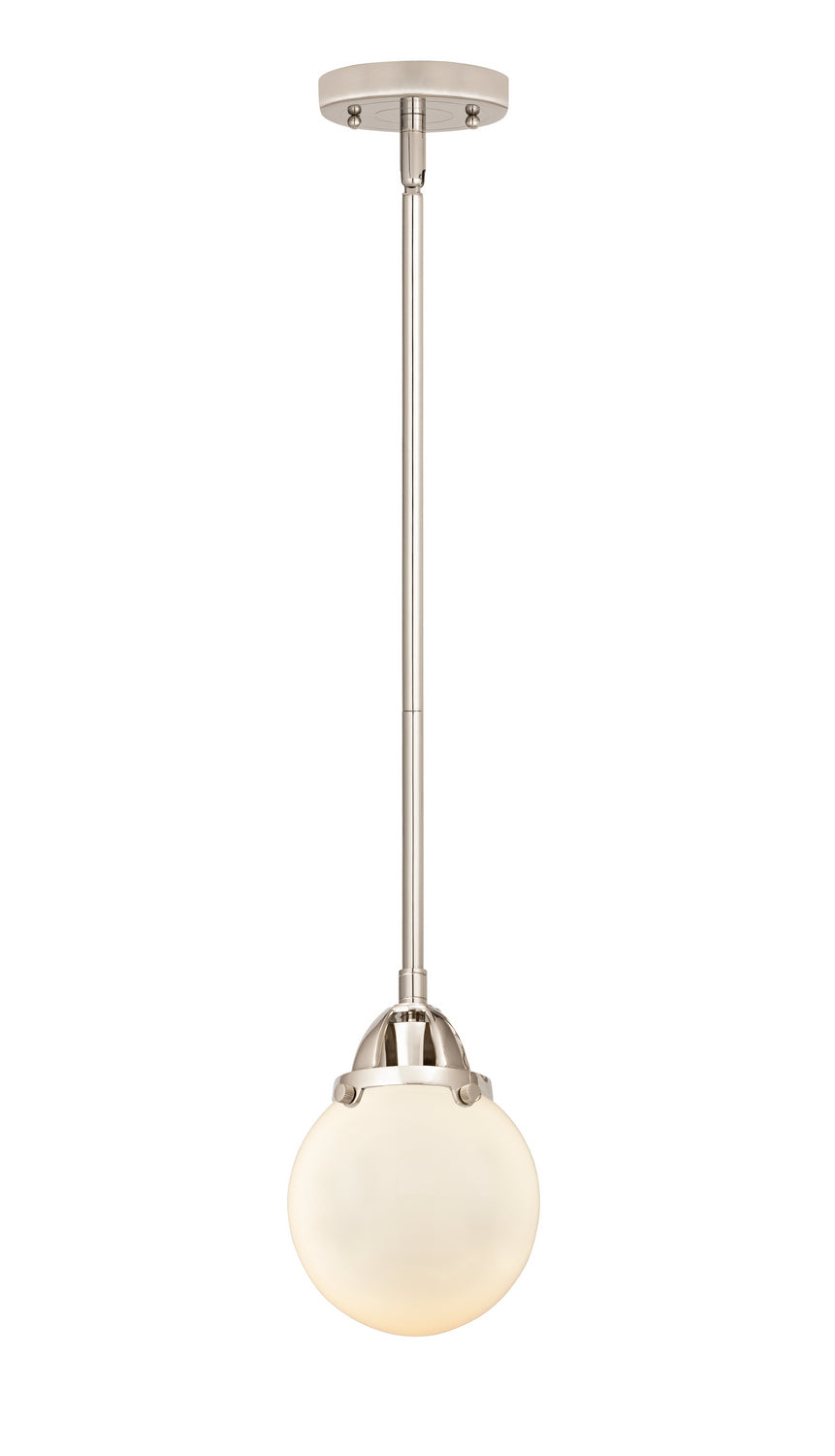 Innovations - 288-1S-PN-G201-6 - One Light Mini Pendant - Nouveau 2 - Polished Nickel