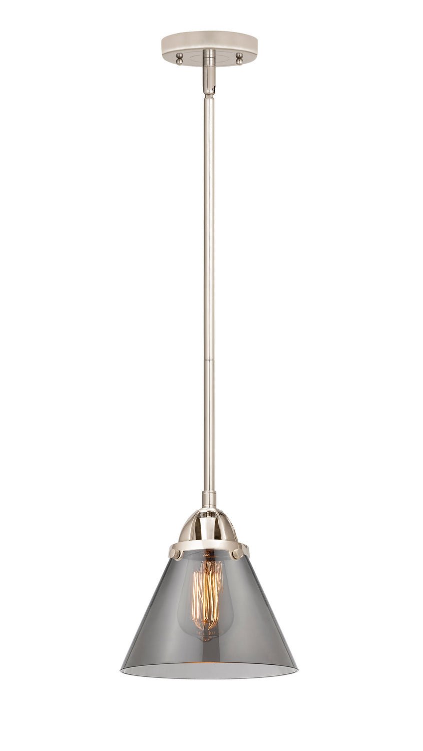 Innovations - 288-1S-PN-G43 - One Light Mini Pendant - Nouveau 2 - Polished Nickel