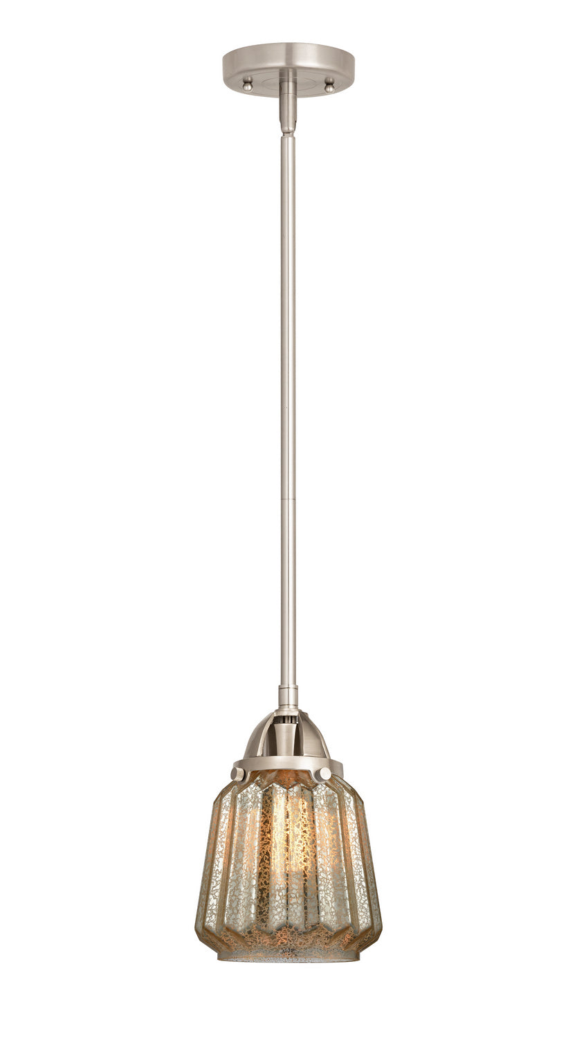 Innovations - 288-1S-SN-G146 - One Light Mini Pendant - Nouveau 2 - Brushed Satin Nickel