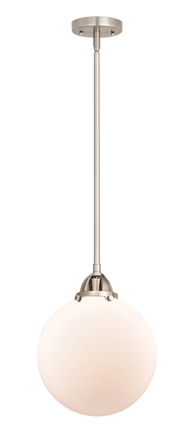 Innovations - 288-1S-SN-G201-10 - One Light Mini Pendant - Nouveau 2 - Brushed Satin Nickel