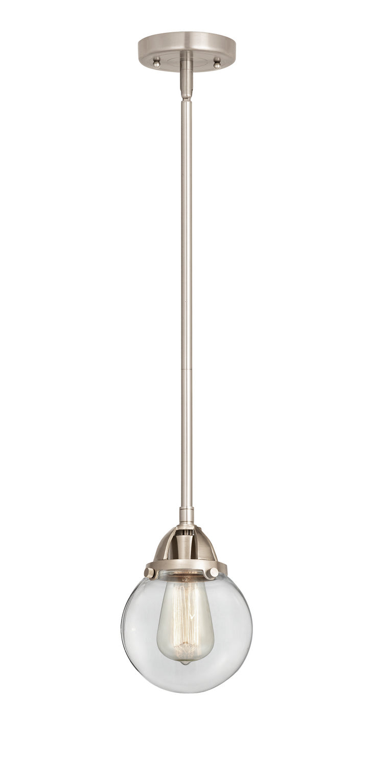 Innovations - 288-1S-SN-G202-6 - One Light Mini Pendant - Nouveau 2 - Brushed Satin Nickel