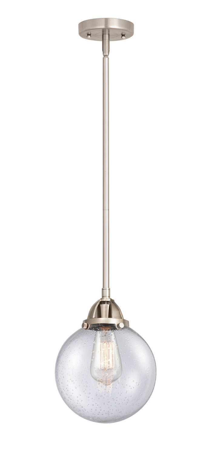 Innovations - 288-1S-SN-G204-8 - One Light Mini Pendant - Nouveau 2 - Brushed Satin Nickel