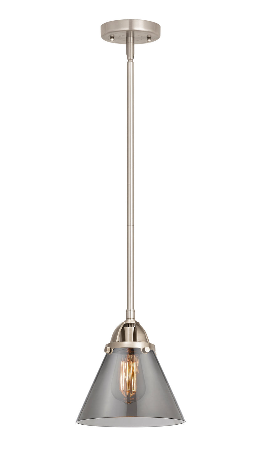 Innovations - 288-1S-SN-G43 - One Light Mini Pendant - Nouveau 2 - Brushed Satin Nickel