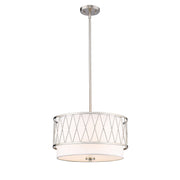 Z-Lite - 198-17BN - Three Light Pendant - Dalton - Brushed Nickel