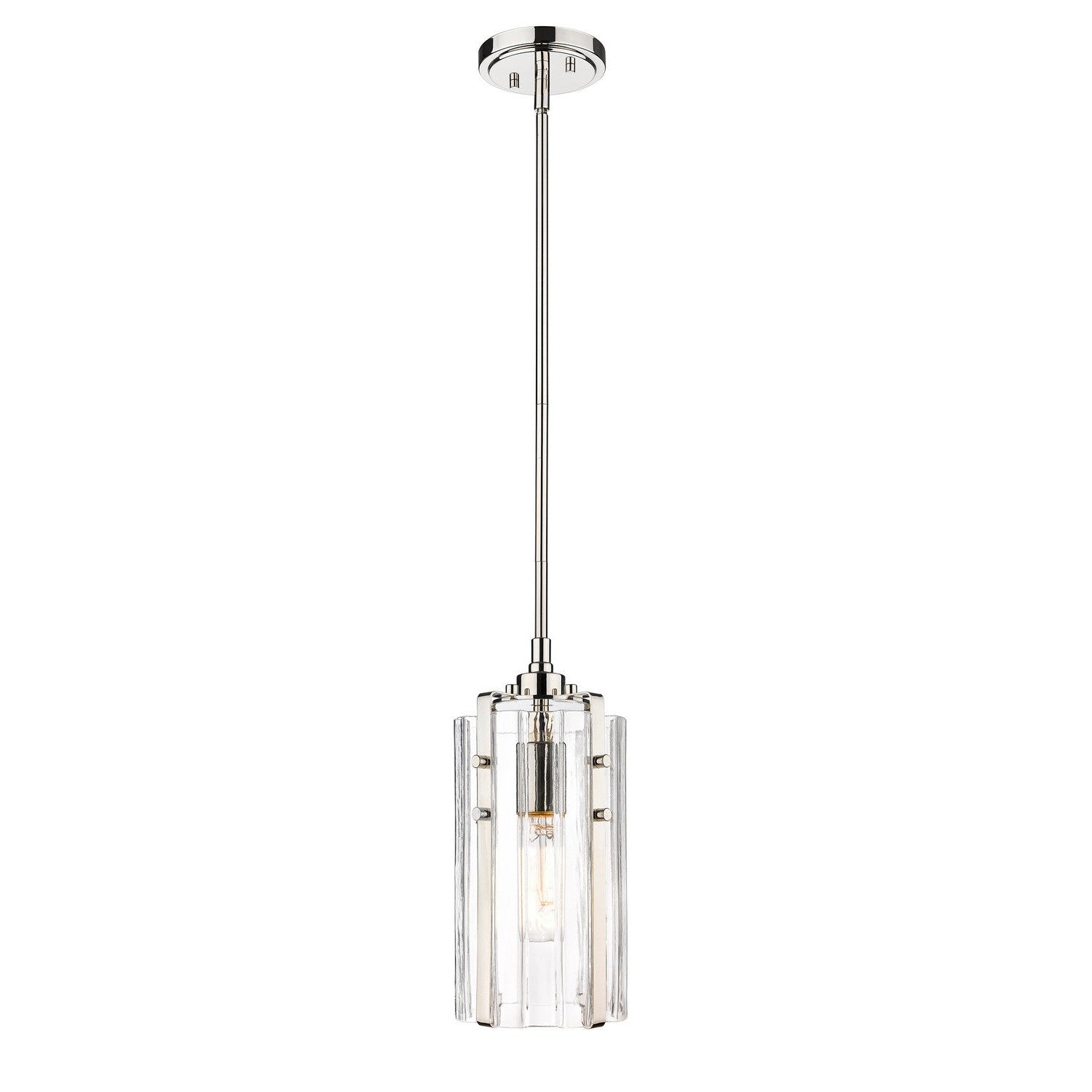 Z-Lite - 3036MP-PN - One Light Pendant - Alverton - Polished Nickel