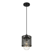 Z-Lite - 3037MP-MB - One Light Pendant - Kipton - Matte Black