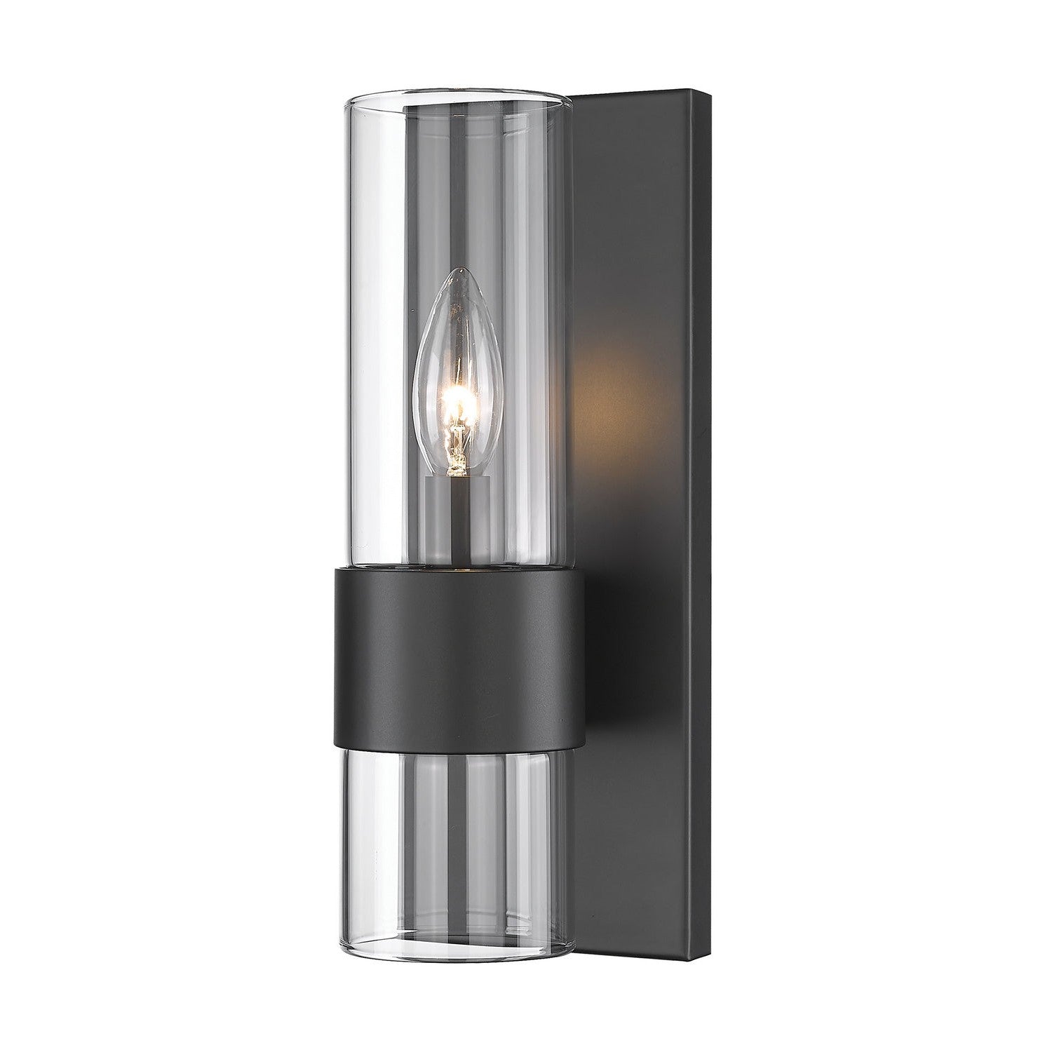 Z-Lite - 343-1S-MB - One Light Wall Sconce - Lawson - Matte Black