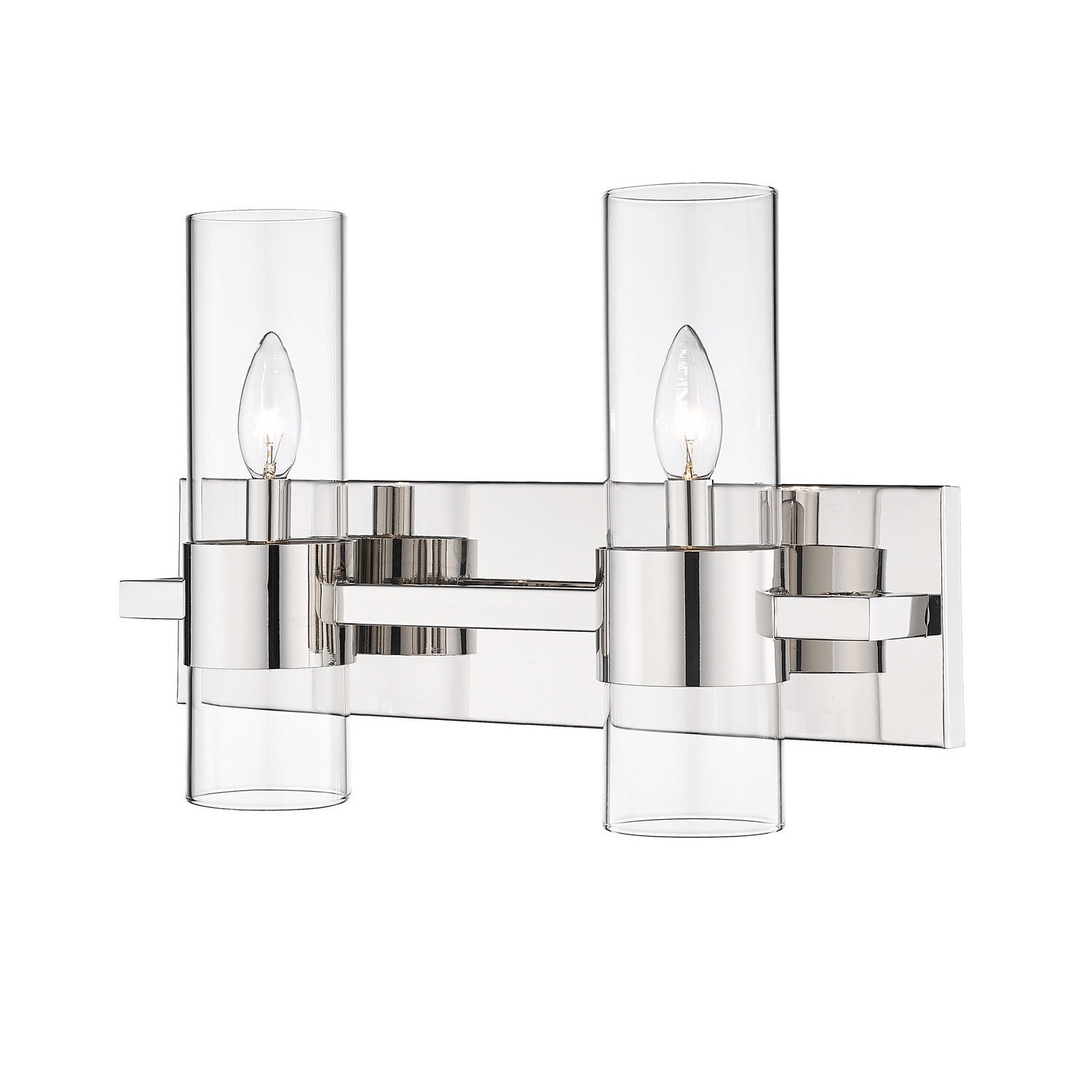 Z-Lite - 343-2V-PN - Two Light Vanity - Lawson - Polished Nickel