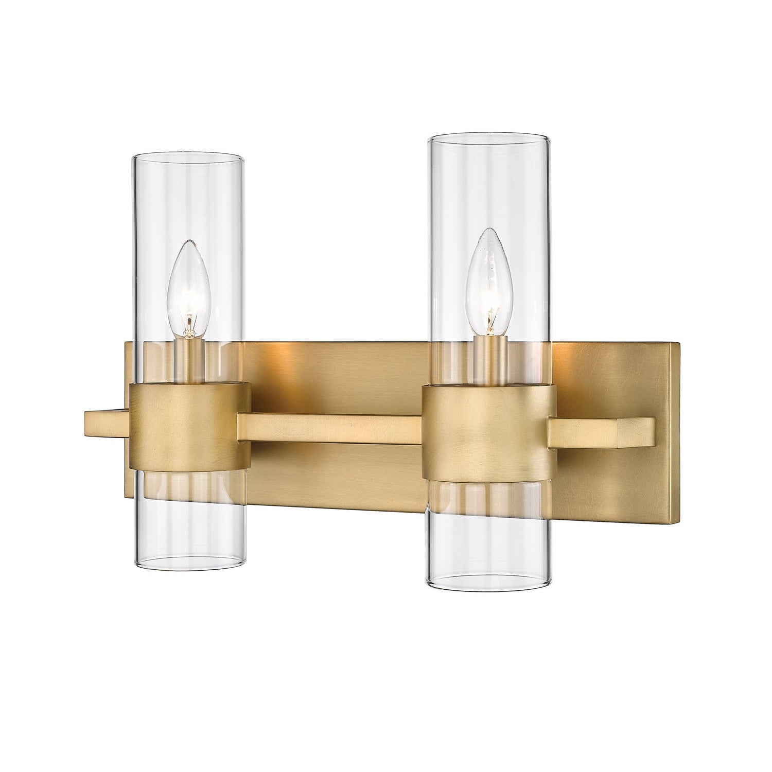 Z-Lite - 343-2V-RB - Two Light Vanity - Lawson - Rubbed Brass