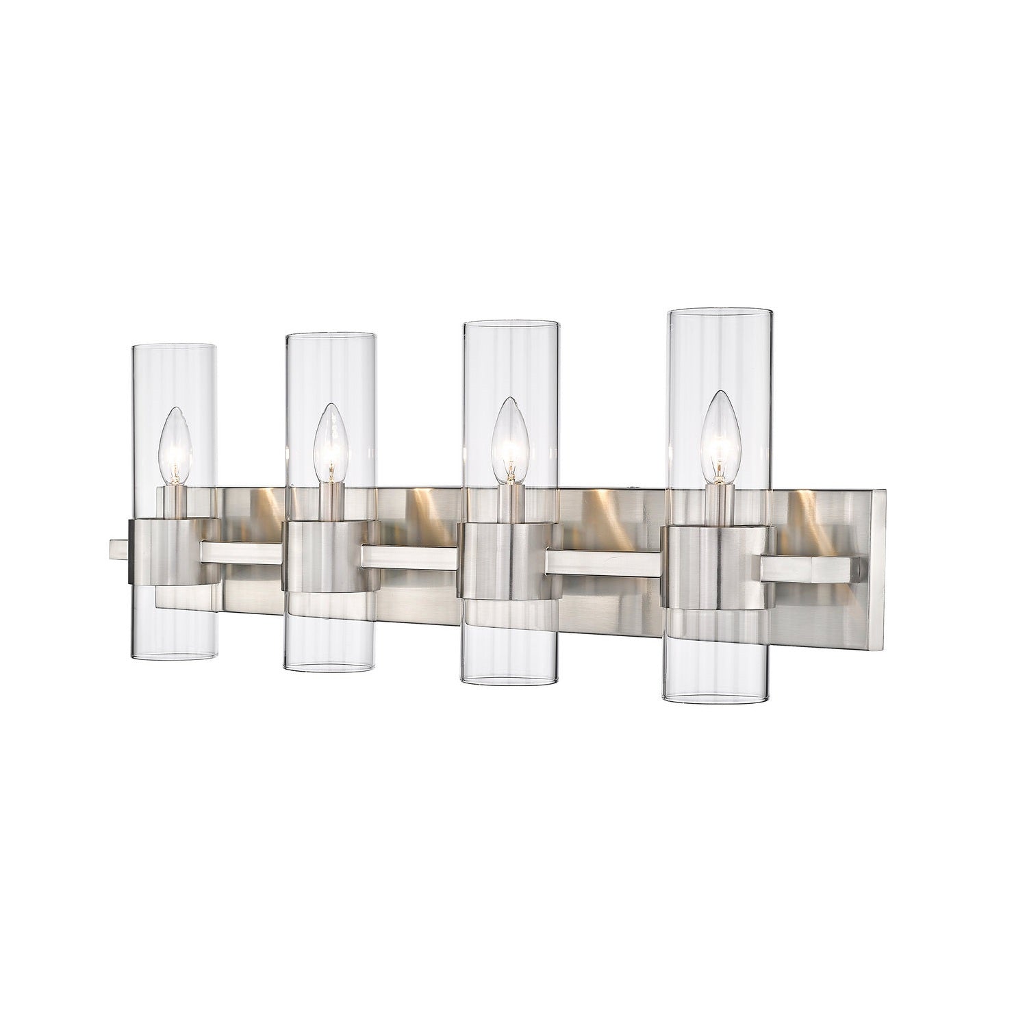 Z-Lite - 343-4V-BN - Four Light Vanity - Lawson - Brushed Nickel