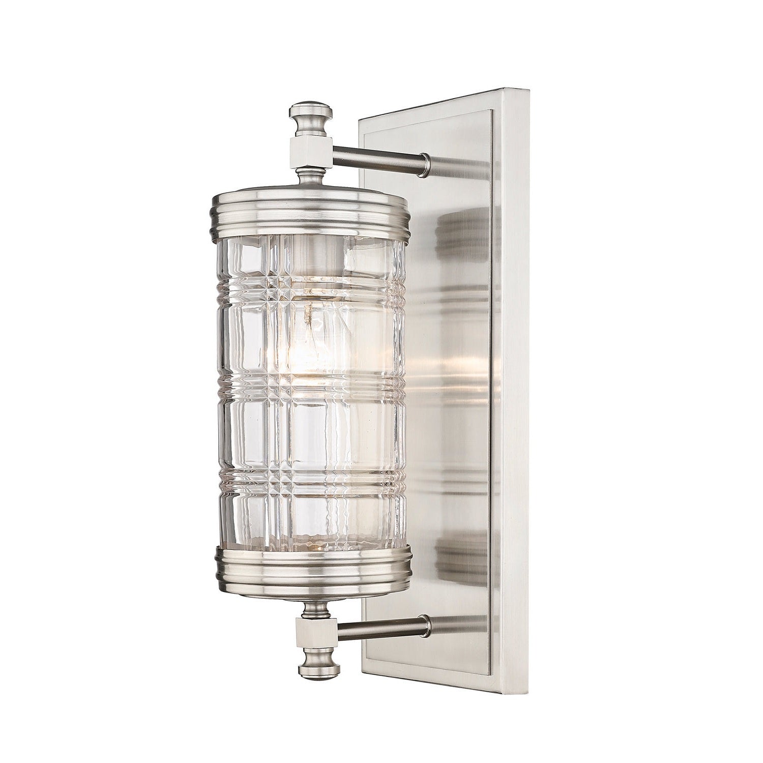 Z-Lite - 344-1S-BN - One Light Wall Sconce - Archer - Brushed Nickel