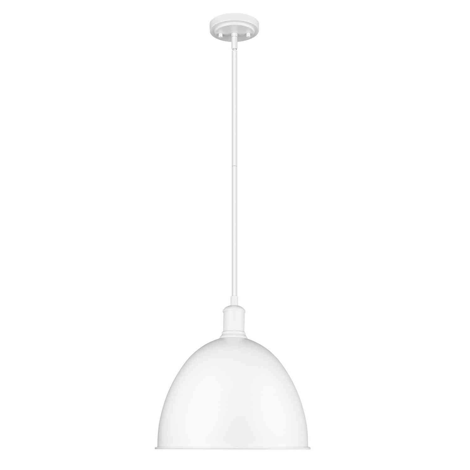 Z-Lite - 4500P12-SW - One Light Pendant - Sawyer - Satin White