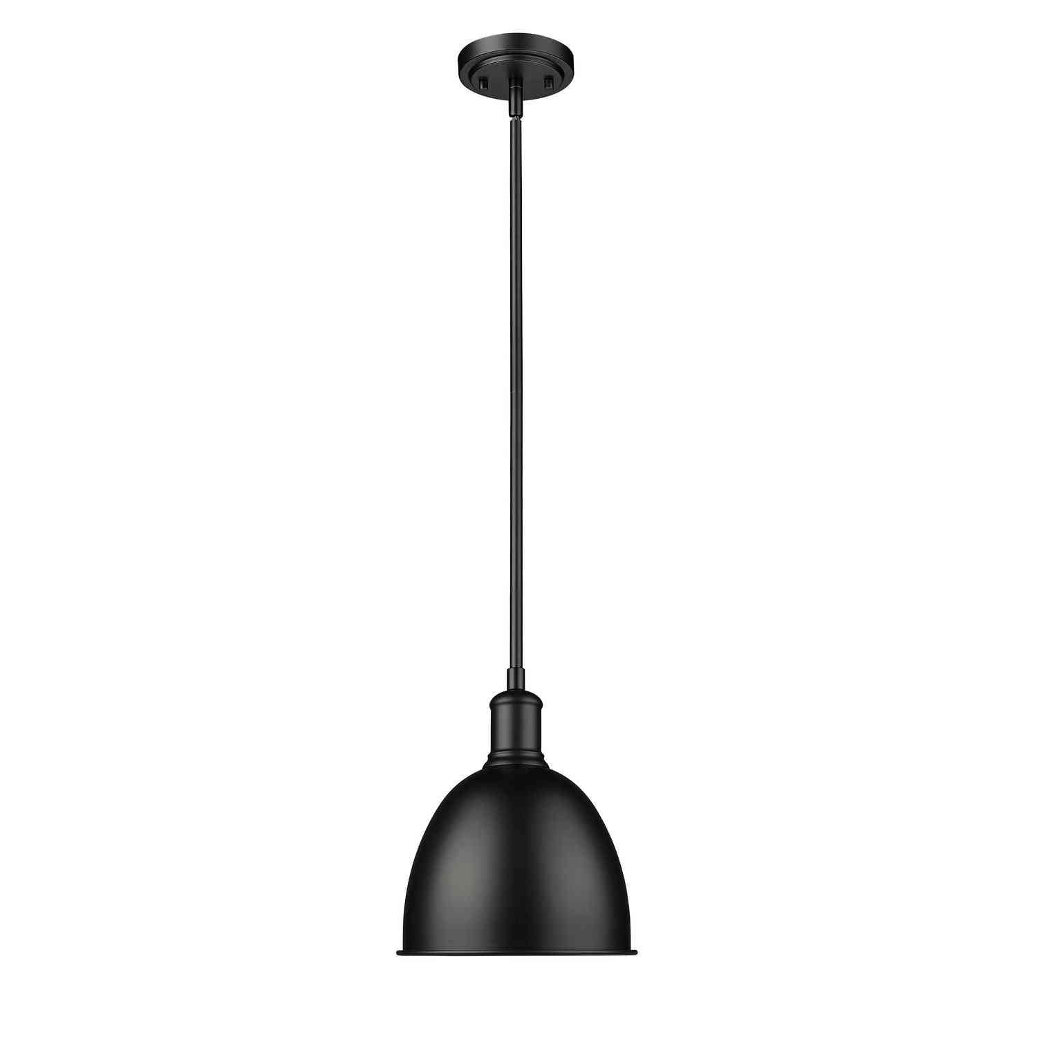 Z-Lite - 4500P8-MB - One Light Pendant - Sawyer - Matte Black
