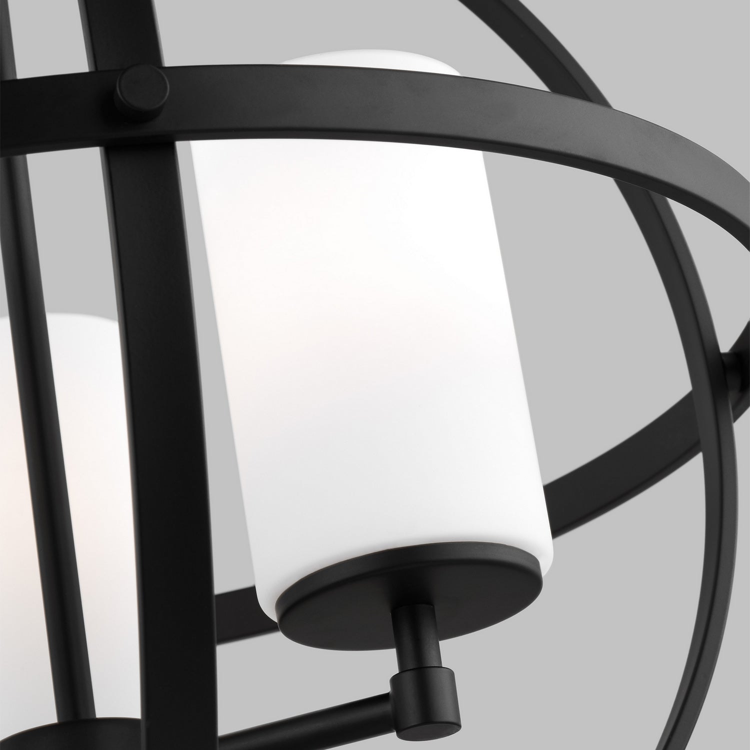 Generation Lighting - 3124603-112 - Three Light Chandelier - Alturas - Midnight Black
