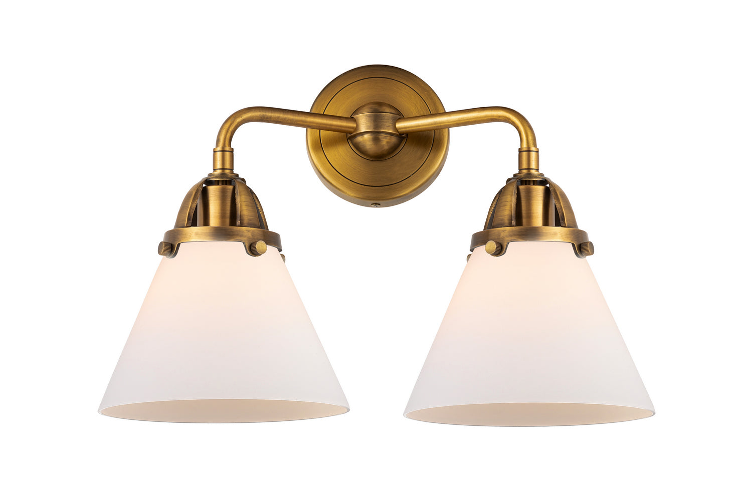 Innovations - 288-2W-BB-G41 - Two Light Bath Vanity - Nouveau 2 - Brushed Brass
