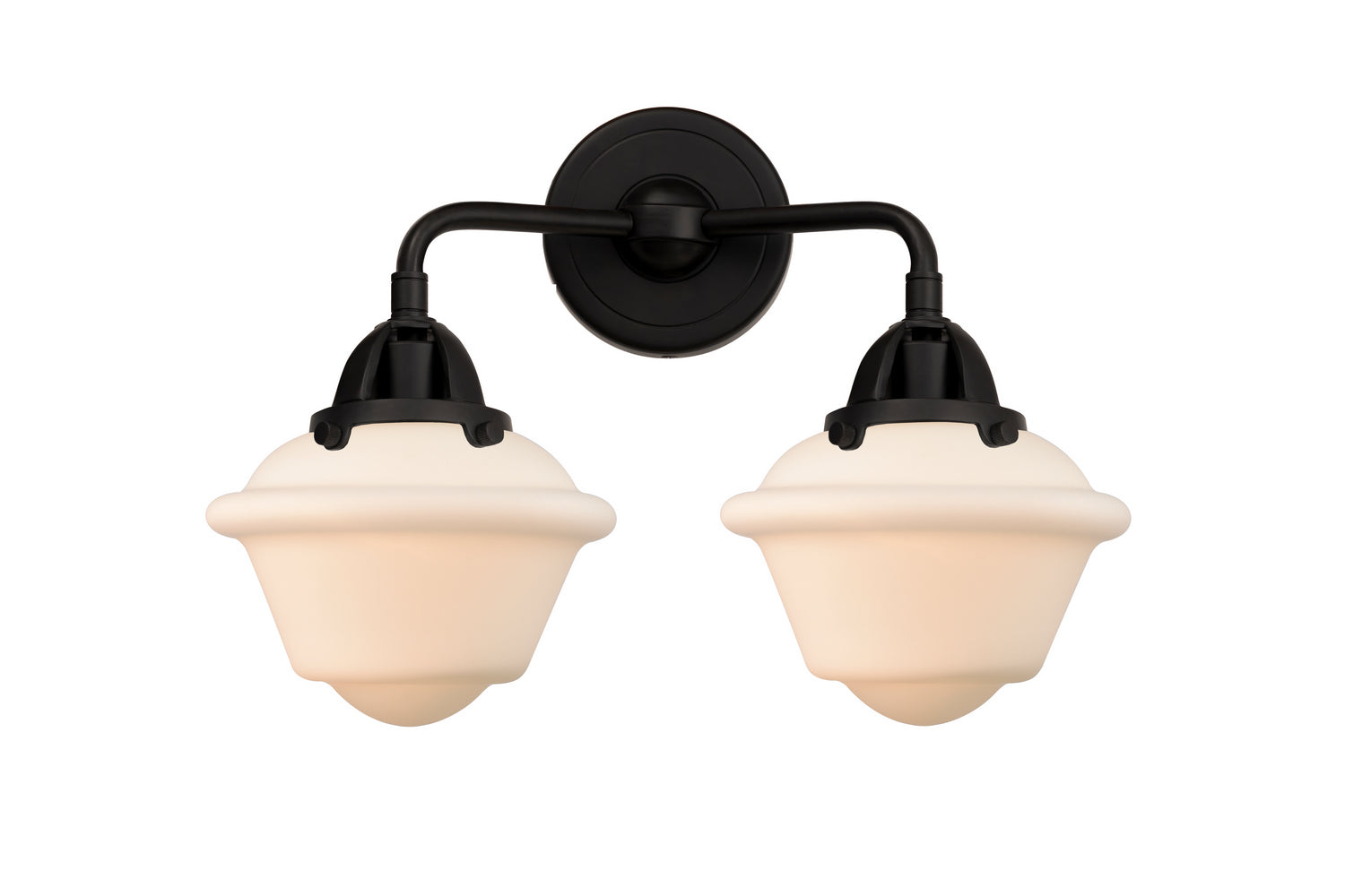 Innovations - 288-2W-BK-G531 - Two Light Bath Vanity - Nouveau 2 - Matte Black