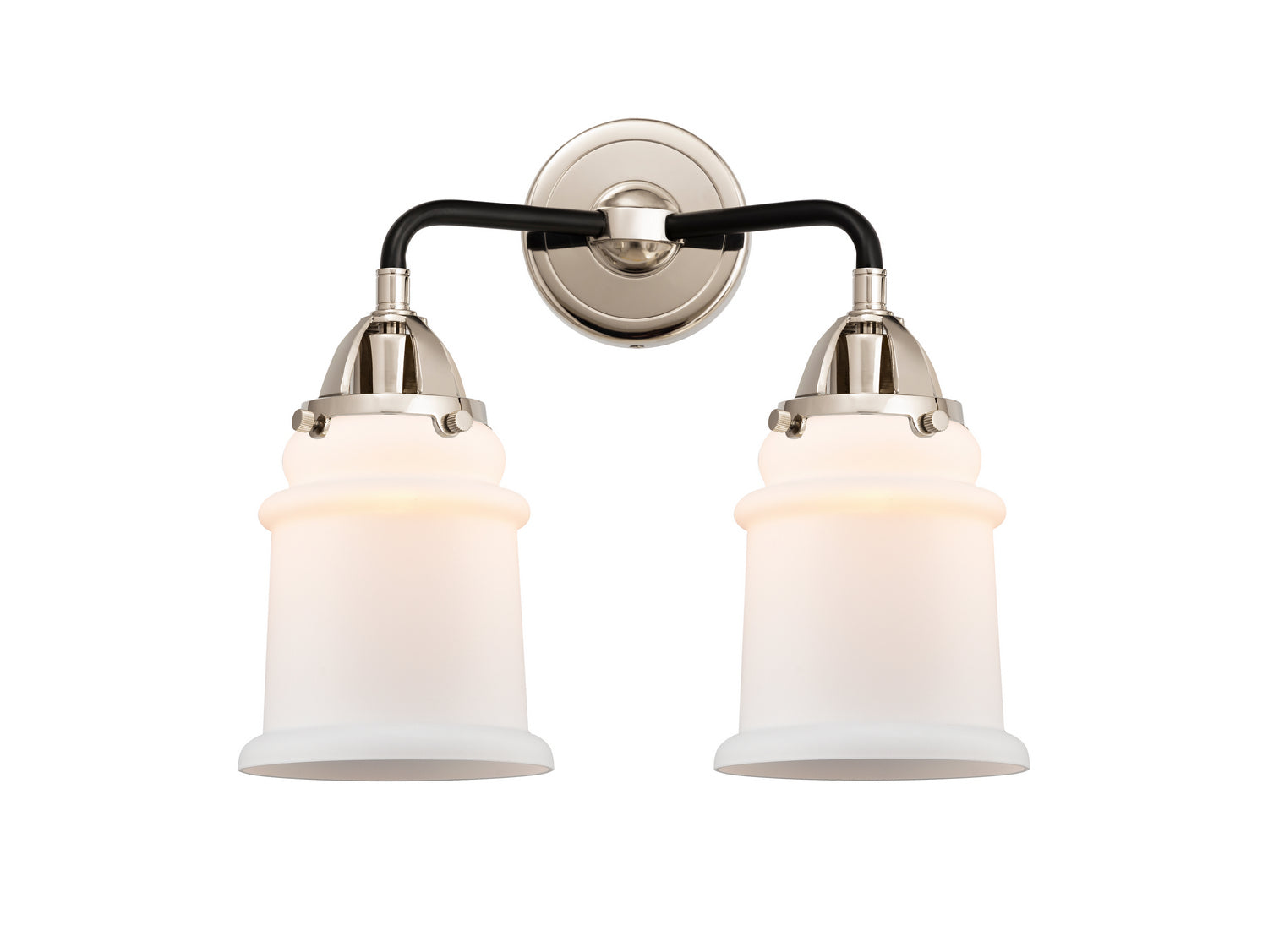 Innovations - 288-2W-BPN-G181 - Two Light Bath Vanity - Nouveau 2 - Black Polished Nickel