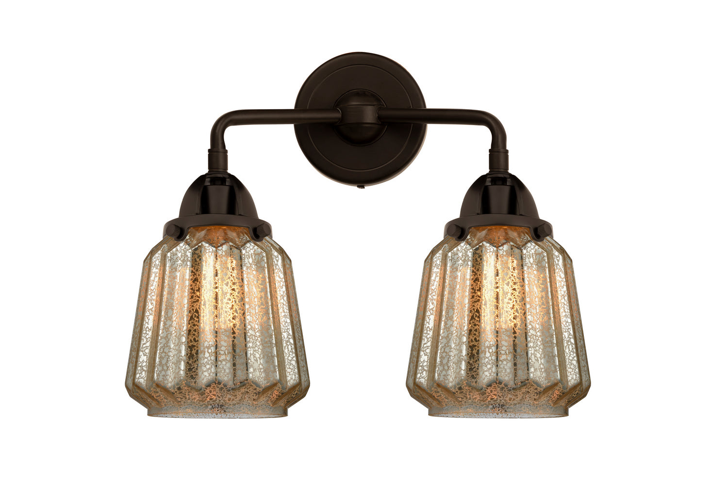 Innovations - 288-2W-OB-G146 - Two Light Bath Vanity - Nouveau 2 - Oil Rubbed Bronze
