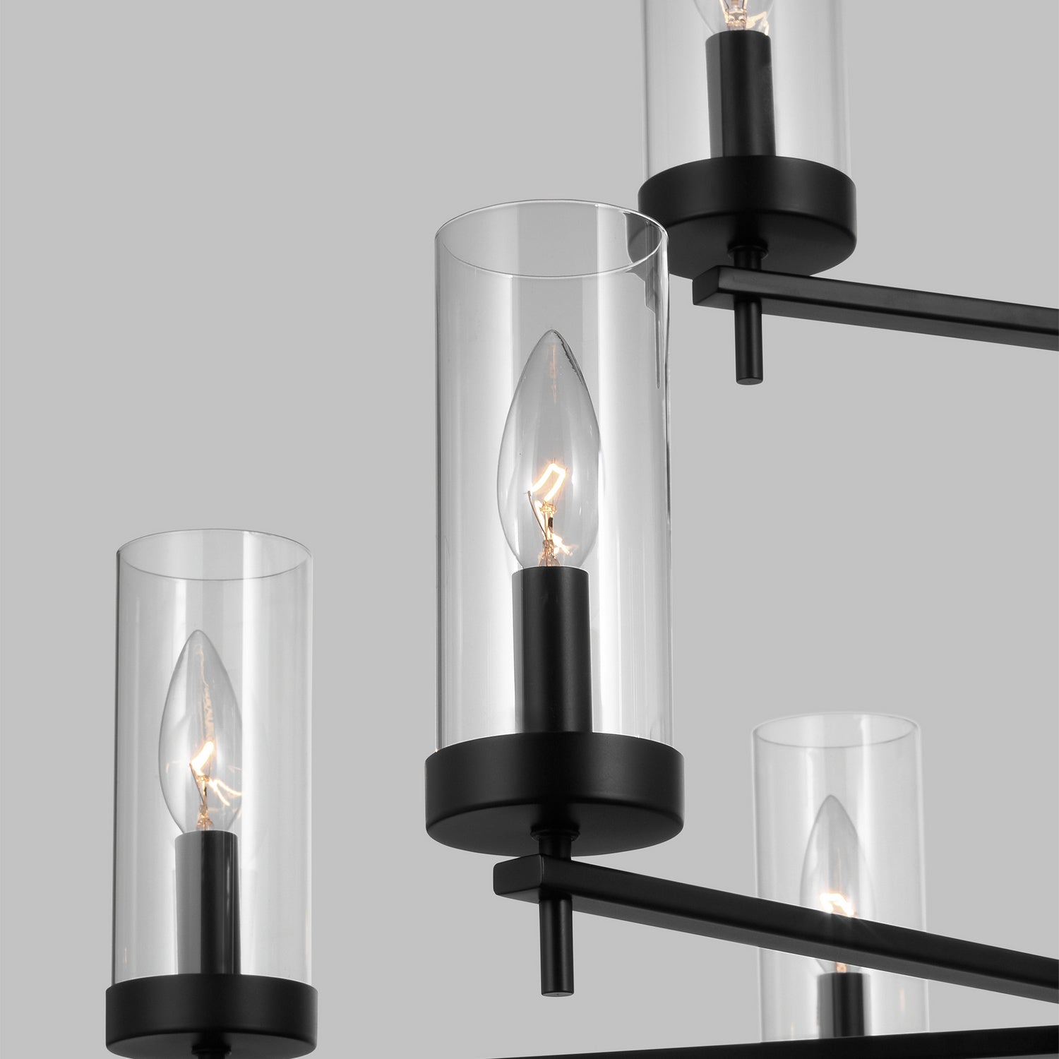 Visual Comfort Studio - 3190309-112 - Nine Light Chandelier - Zire - Midnight Black