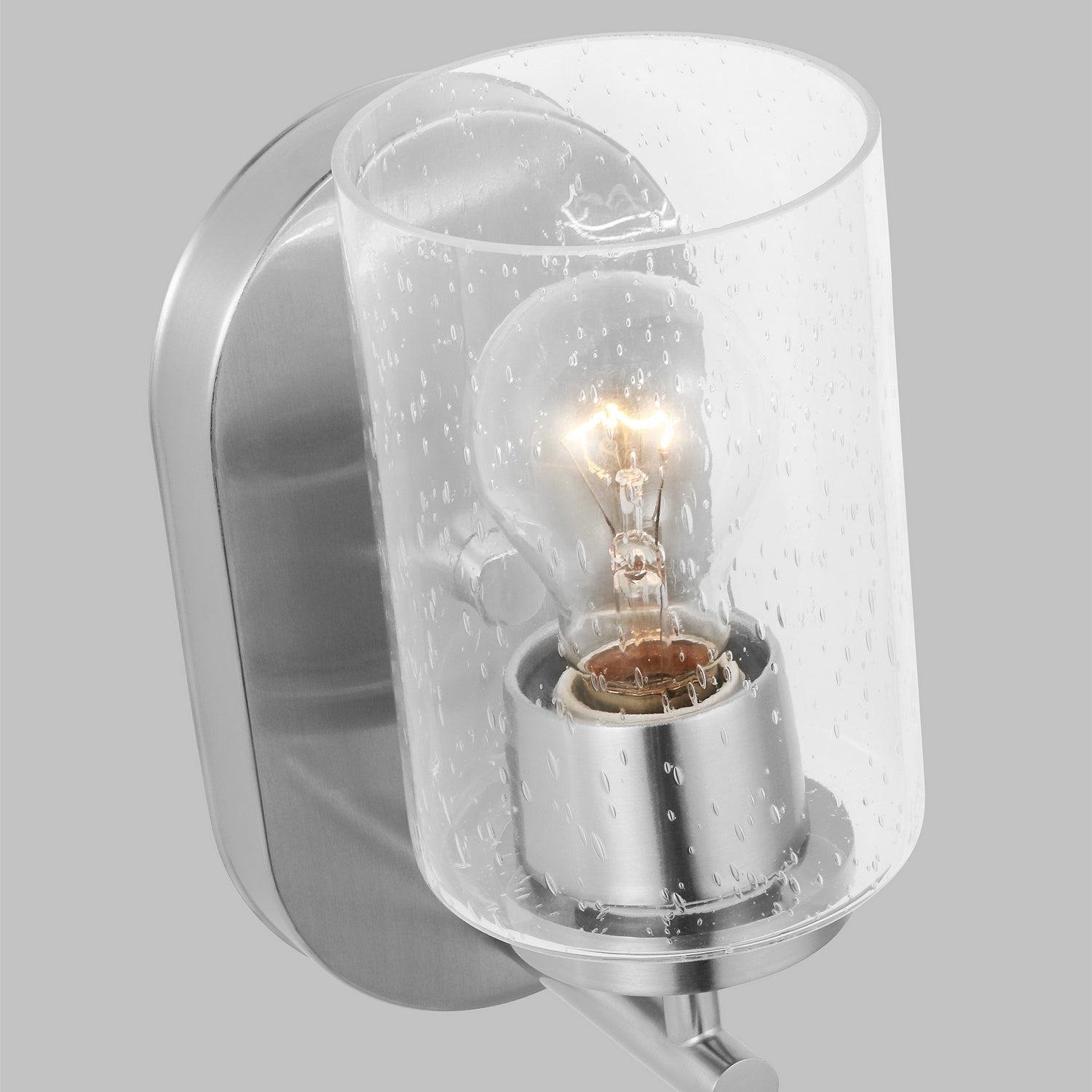 Generation Lighting - 41170-962 - One Light Wall / Bath Sconce - Oslo - Brushed Nickel