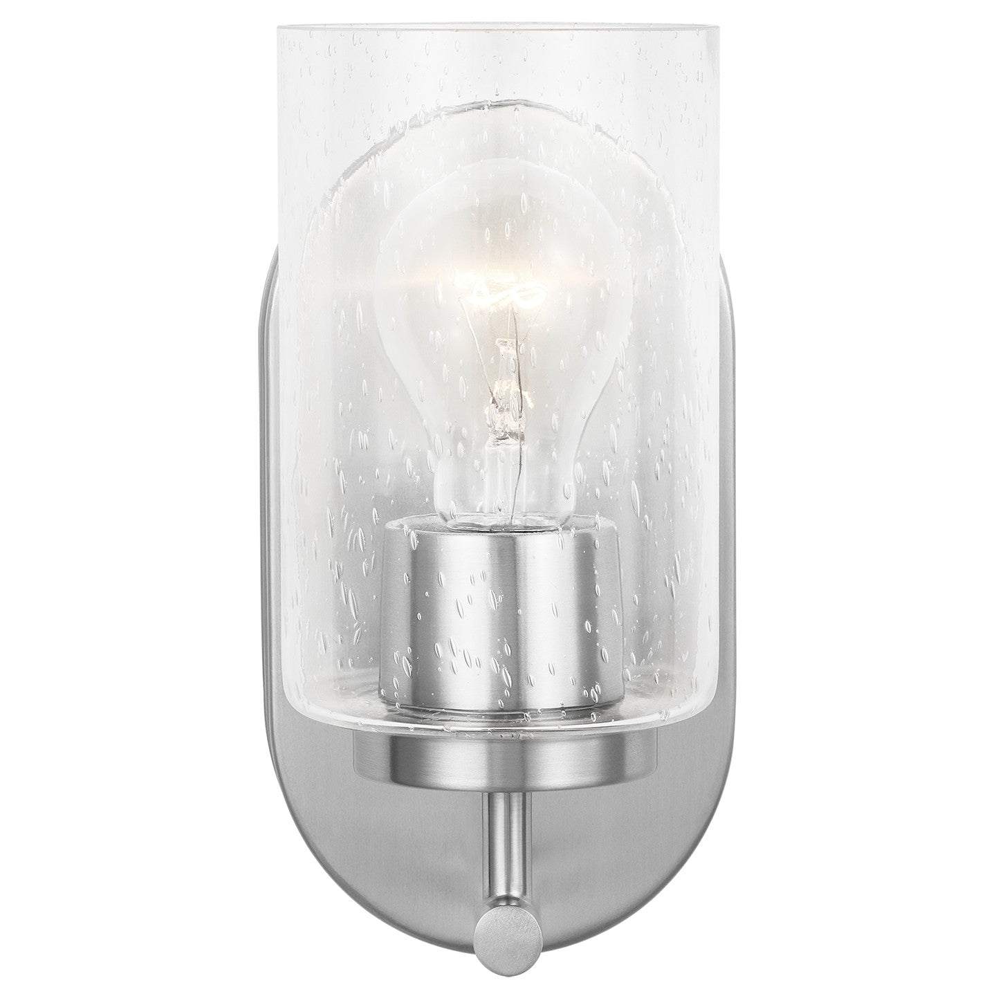 Generation Lighting - 41170-962 - One Light Wall / Bath Sconce - Oslo - Brushed Nickel