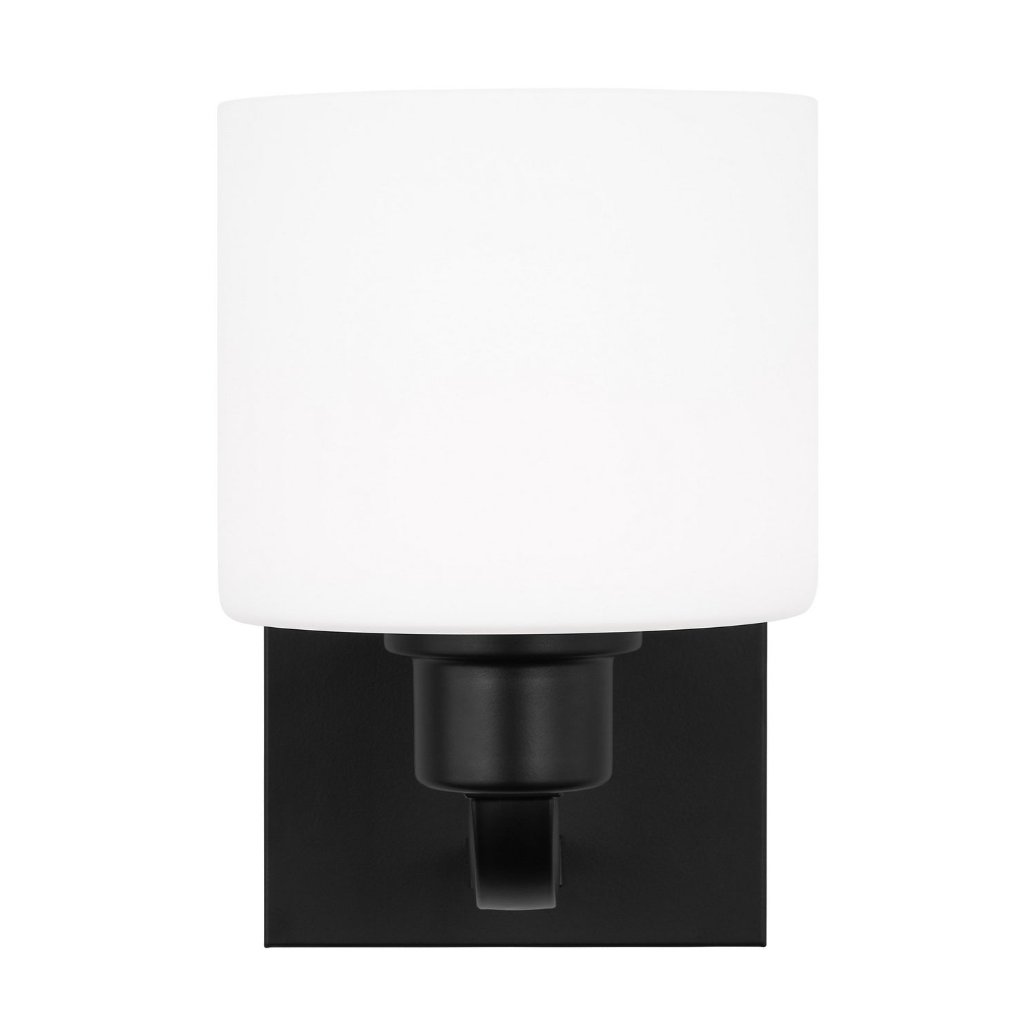 Generation Lighting - 4128801-112 - One Light Wall / Bath Sconce - Canfield - Midnight Black