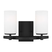 Generation Lighting - 4424602-112 - Two Light Wall / Bath - Alturas - Midnight Black