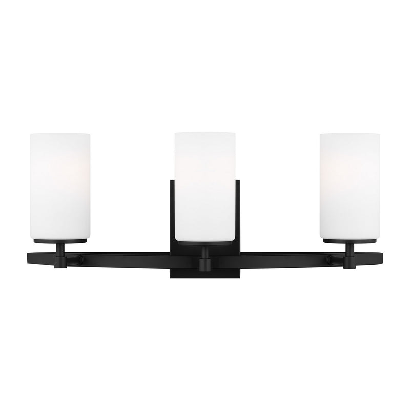 Generation Lighting - 4424603EN3-112 - Three Light Wall / Bath - Alturas - Midnight Black